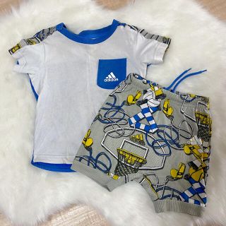 アディダス(adidas)のadidasセットアップ　サイズ80(シャツ/カットソー)