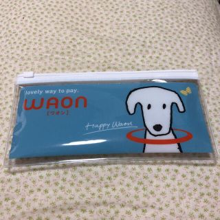 【非売品】 WAON  ワオン  クリアケース  マルチケース  小物入れ(ノベルティグッズ)