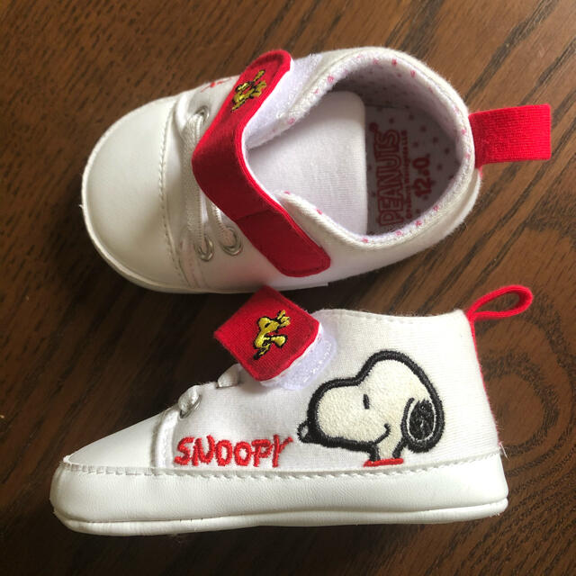 SNOOPY(スヌーピー)のスヌーピー  12cm スニーカー キッズ/ベビー/マタニティのベビー靴/シューズ(~14cm)(スニーカー)の商品写真