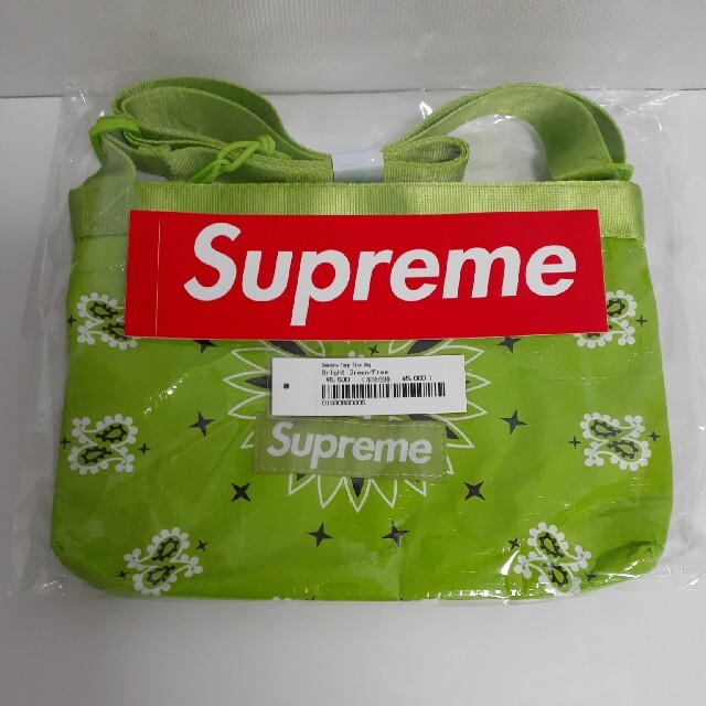 Supreme Bandana Tarp Side Bag　バンダナ柄 バッグ