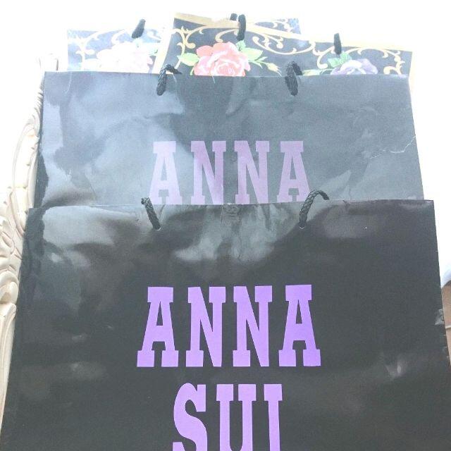 ANNA SUI(アナスイ)のアナスイ　ショップ袋　大　４枚【最終価格】 レディースのバッグ(ショップ袋)の商品写真