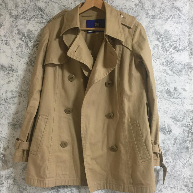 BURBERRY BLUE LABEL - Burberry春美品コート アウターバーバリートレンチの通販 by セレクトショップ｜バーバリー