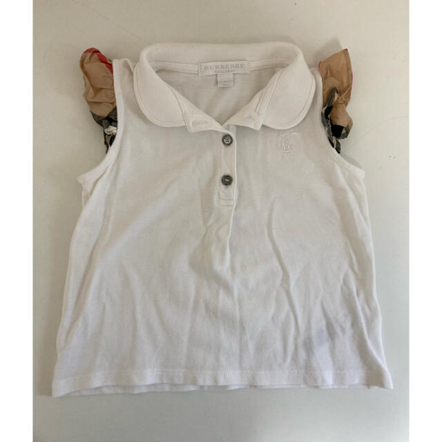 BURBERRY(バーバリー)のバーバリー　ポロシャツ　2歳 キッズ/ベビー/マタニティのキッズ服女の子用(90cm~)(Tシャツ/カットソー)の商品写真