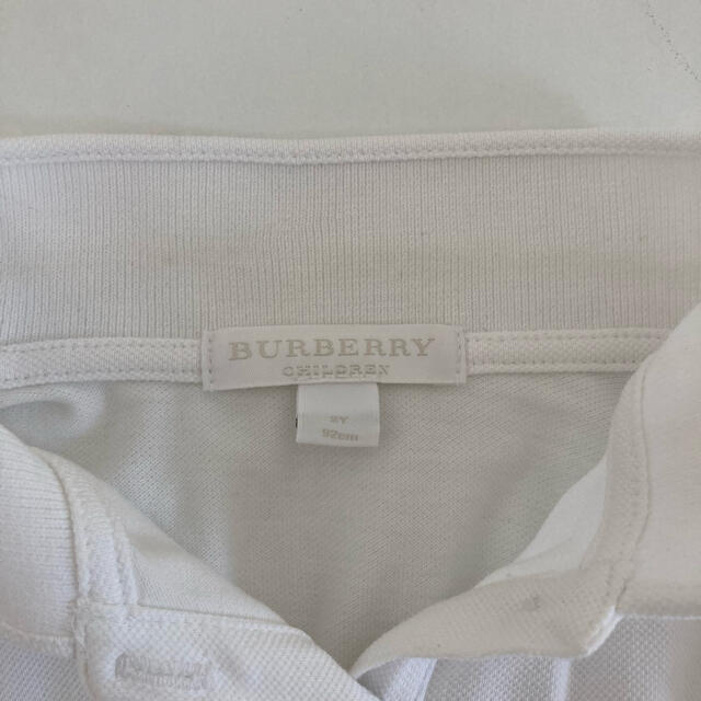 BURBERRY(バーバリー)のバーバリー　ポロシャツ　2歳 キッズ/ベビー/マタニティのキッズ服女の子用(90cm~)(Tシャツ/カットソー)の商品写真