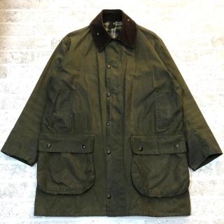 Barbour - バブアー ボーダー 旧3クラウン サイズ40 英国製 セージの