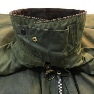 Barbour - バブアー ボーダー 旧3クラウン サイズ40 英国製 セージの