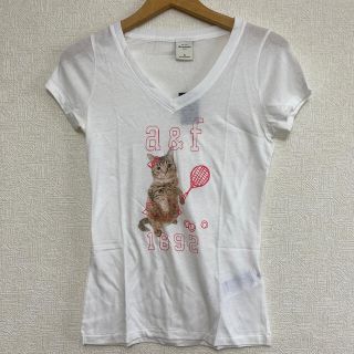 アバクロンビーアンドフィッチ(Abercrombie&Fitch)の「タグ付き新品未使用」アバクロキッズ　Vネック　XL(Tシャツ(半袖/袖なし))