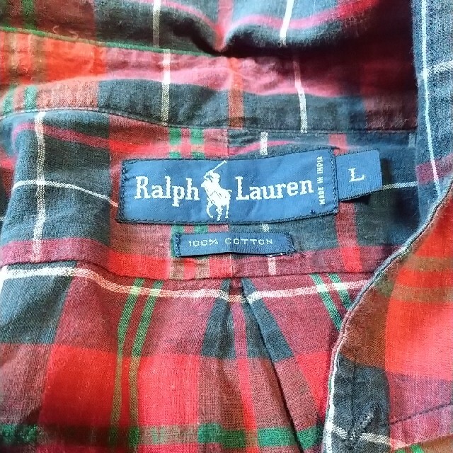 Ralph Lauren(ラルフローレン)の最終値下 ラルフローレン ビックシャツ メンズL ラルフワンピース   メンズのトップス(シャツ)の商品写真