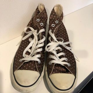 コンバース(CONVERSE)のコンバース★ドット柄ハイカットスニーカー(スニーカー)