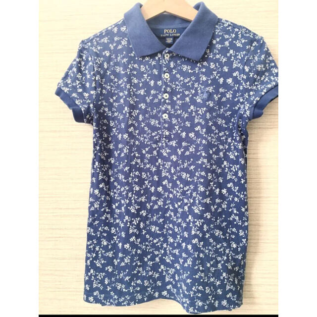 POLO RALPH LAUREN(ポロラルフローレン)のラルフローレン  ポロシャツ　M 8〜10 キッズ/ベビー/マタニティのキッズ服女の子用(90cm~)(Tシャツ/カットソー)の商品写真