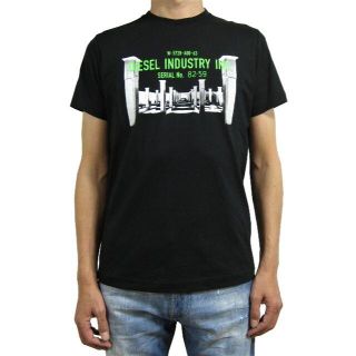 ディーゼル(DIESEL)のDIESEL メンズ Ｔシャツ Sサイズ T-DIEGO-S13 ブラック(Tシャツ/カットソー(半袖/袖なし))