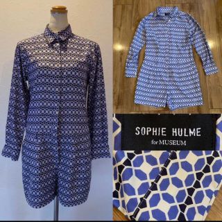 ソフィーヒュルム(SOPHIE HULME)のSOPHIE HULME ソフィーヒュルム　オールインワン　幾何学模様　S(オールインワン)