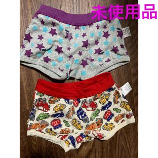 ミキハウス(mikihouse)の【未使用】ミキハウス ボクサーパンツ 100cm 2枚セット(下着)