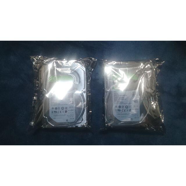 Seagate 8TB HDD ST8000DM004 ２台セット 故障交換新品