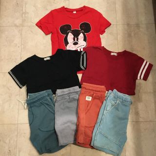 ザラキッズ(ZARA KIDS)の夏服　男の子120 7着まとめ売り(Tシャツ/カットソー)