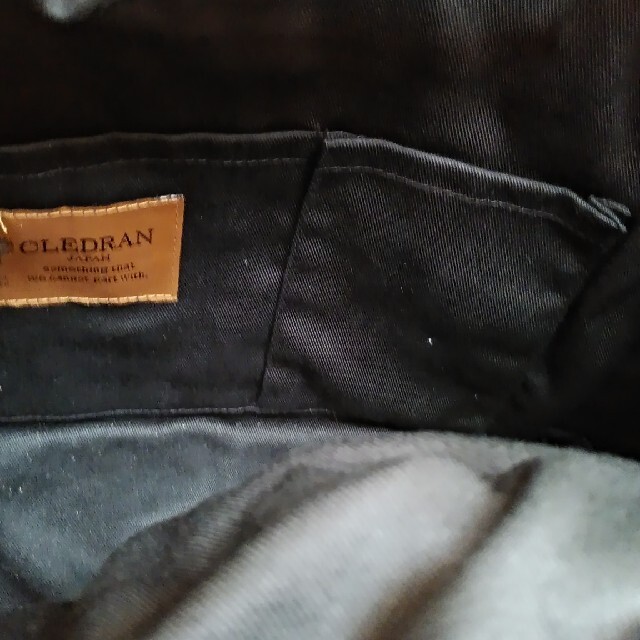 CLEDRAN(クレドラン)のクレドラン　かごバッグ　茶×黒　肩掛け レディースのバッグ(かごバッグ/ストローバッグ)の商品写真