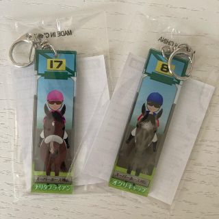 JRA 競走馬 オグリキャップ ナリタブライアン 競馬 アクリルキーホルダー(その他)