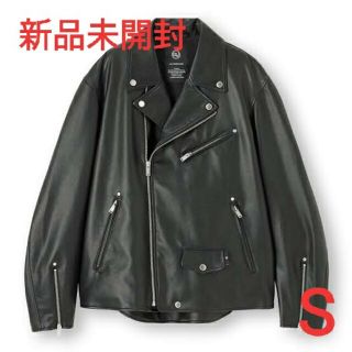 アンダーカバー(UNDERCOVER)の新品未開封 GU × UNDERCOVER ライダースジャケット Sサイズ(ライダースジャケット)