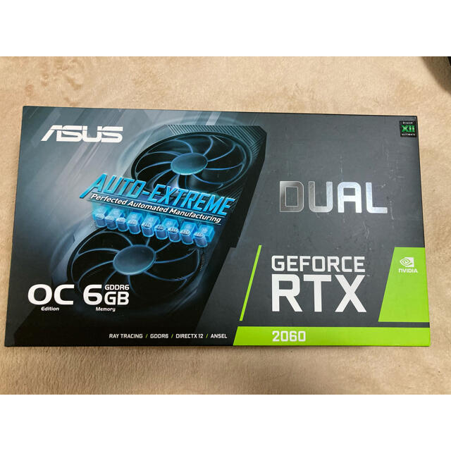 【動作OK】ASUS DUAL-RTX2060-O6G-EVO