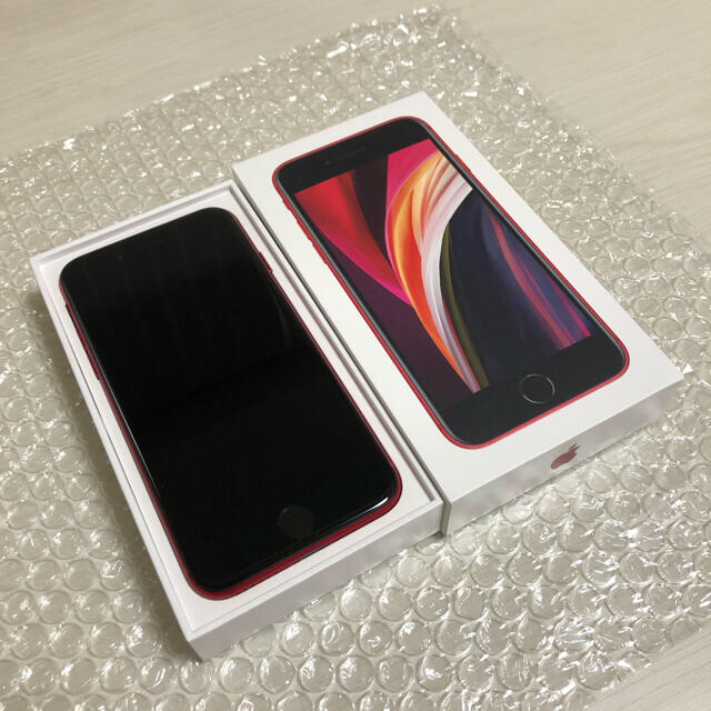 iPhone(アイフォーン)のiPhoneSE 第二世代 64GB SIMフリー 新品同様品✨ スマホ/家電/カメラのスマートフォン/携帯電話(スマートフォン本体)の商品写真