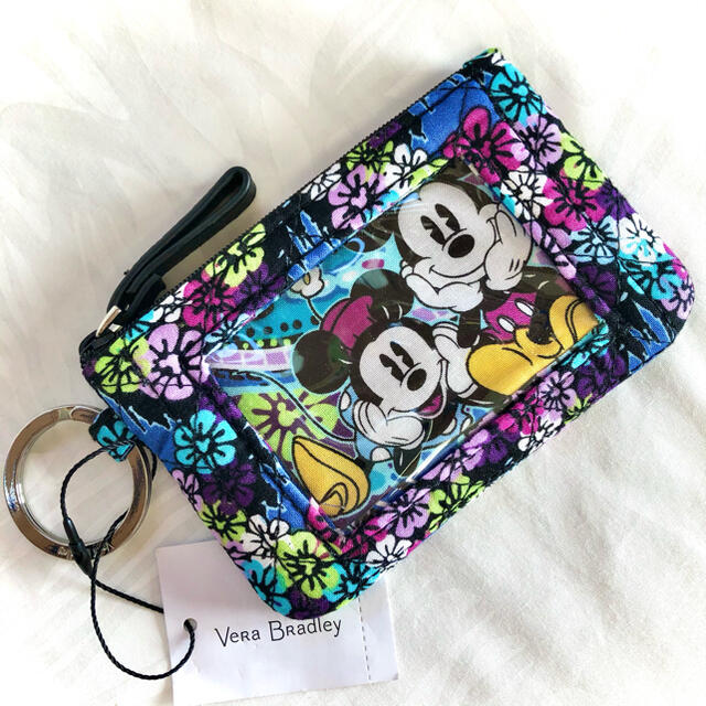 Vera Bradley(ヴェラブラッドリー)のVera Bradley Disney Lconic Zip ID Case ① レディースのファッション小物(名刺入れ/定期入れ)の商品写真