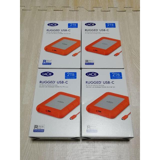 4個セット LaCie HDD ハードディスク 2TB STFR2000800 珍しい 25489円