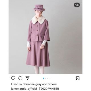 ジェーンマープル(JaneMarple)のJane Marple  人気完売品　コート&スカート 2点セット(セット/コーデ)