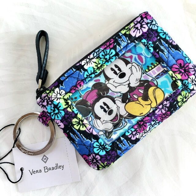 Vera Bradley(ヴェラブラッドリー)のVera Bradley Disney Lconic Zip ID Case ② レディースのファッション小物(名刺入れ/定期入れ)の商品写真