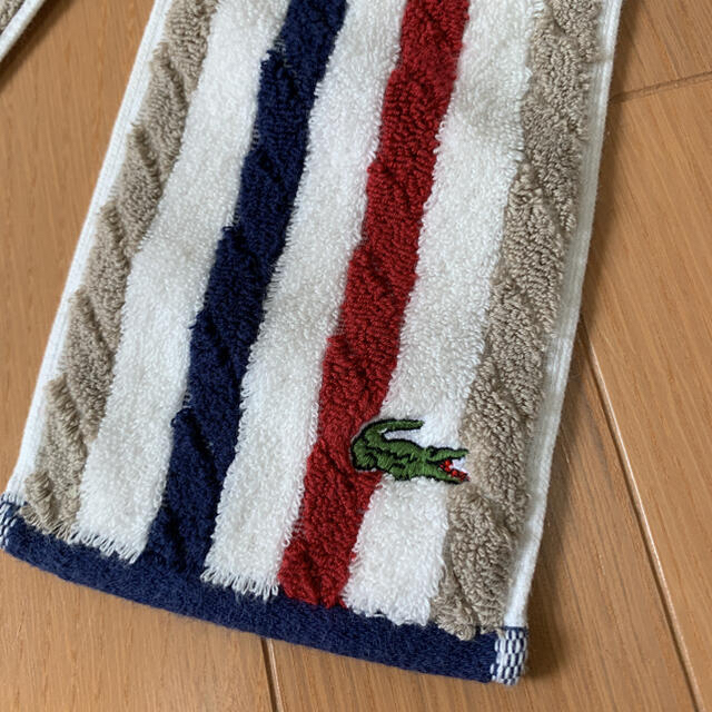 LACOSTE(ラコステ)のラコステ　タオルマフラー　 スポーツ/アウトドアのスポーツ/アウトドア その他(その他)の商品写真