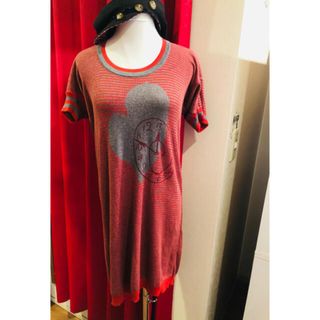 ヴィヴィアンウエストウッド(Vivienne Westwood)の新品ヴィヴィアンワールズエンド時計モチーフハートワンピースM二階堂ふみ椎名林檎(ひざ丈ワンピース)