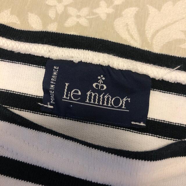 Le Minor(ルミノア)のルミノア　長袖ボーダーT leminor オーチバルセントジエームス レディースのトップス(Tシャツ(長袖/七分))の商品写真