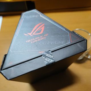 エイスース(ASUS)の（極美品A）国内版 ASUS ROG Phone 3 ZS661KS　black(スマートフォン本体)