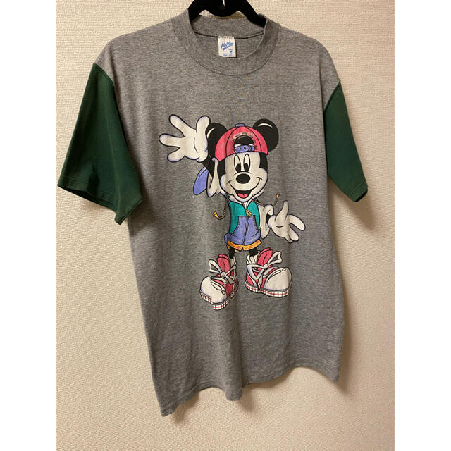 メンズDisney mickey Tシャツ　レア　90's