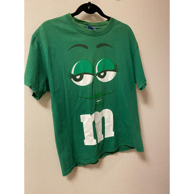 m&m's Tシャツ　green レア メンズのトップス(Tシャツ/カットソー(半袖/袖なし))の商品写真