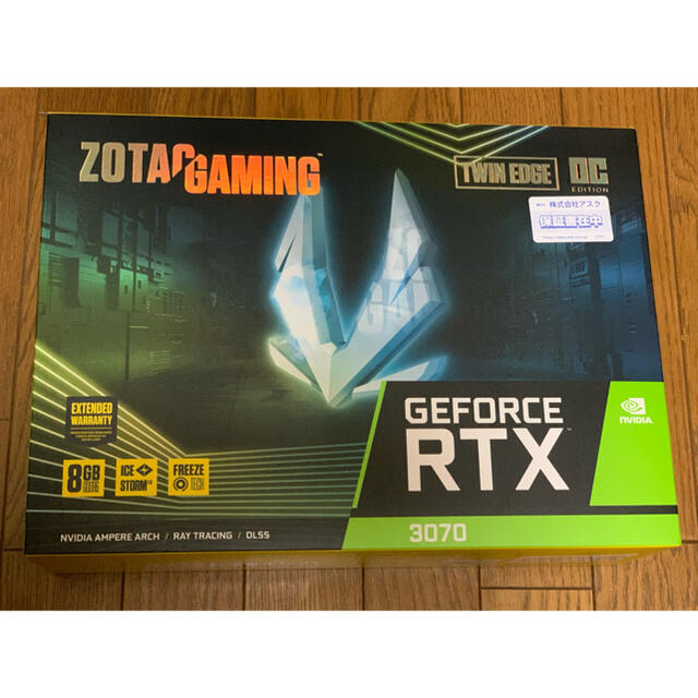 ZOTAC 玄人志向　RTX 3070 グラフィックボード2台セット