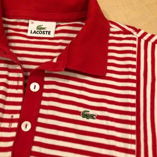 ラコステ(LACOSTE)のラコステ ポロシャツ ゴルフウェア ボーダー レディス(ポロシャツ)