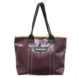 フライターグ(FREITAG)のフライターグ FREITAG トートバッグ 紫 パープル ベージュ(トートバッグ)