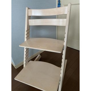 ストッケ(Stokke)のSTOKKE トリップトラップ（ホワイト）(その他)