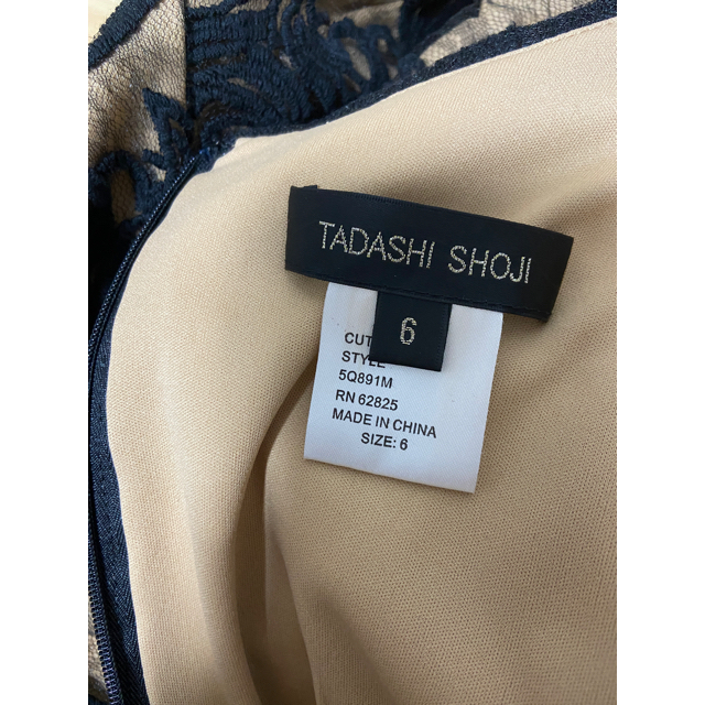 TADASHI SHOJI(タダシショウジ)の極美品 6 Tadashi タダシショージ BH1050356LN レディースのワンピース(ひざ丈ワンピース)の商品写真