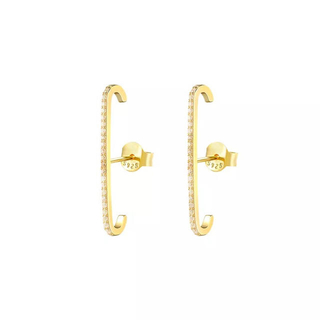 アーカー(AHKAH)のStraight Earcuff Earrings / gold / #205(ピアス)