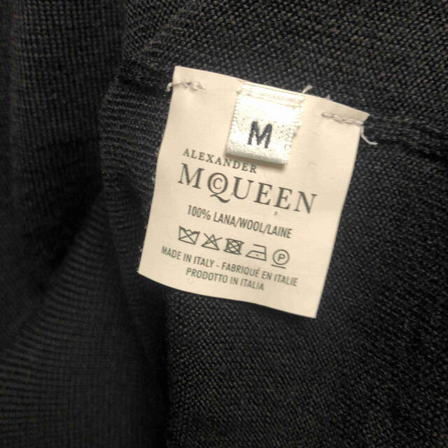 Alexander McQueen(アレキサンダーマックイーン)の正規 アレキサンダーマックイーン パンチング ニット メンズのトップス(ニット/セーター)の商品写真