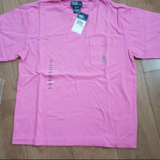 ポロラルフローレン(POLO RALPH LAUREN)のTシャツ  ラルフローレン S サイズ ピンク(Tシャツ(長袖/七分))