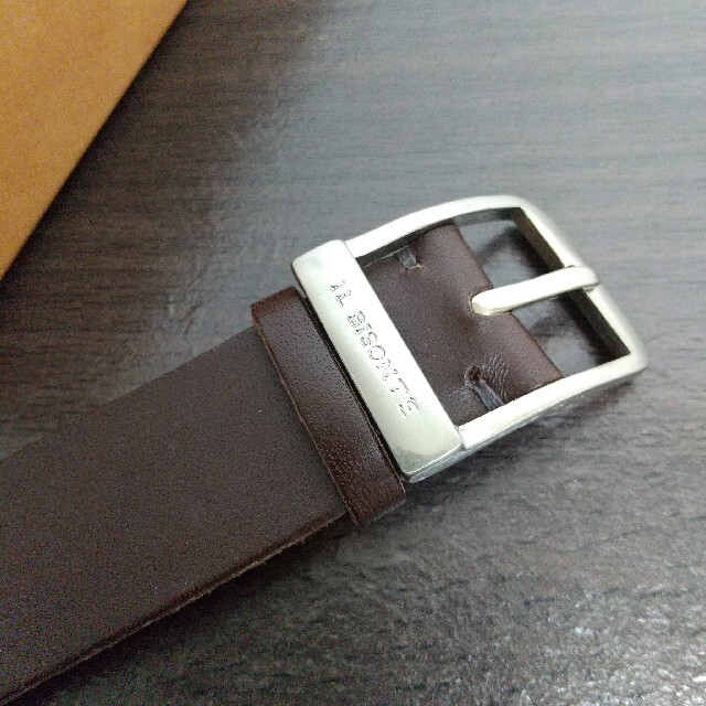 新品 イルビゾンテ 本革 レザー 腕時計 42mm クォーツ ブラウン ブラック