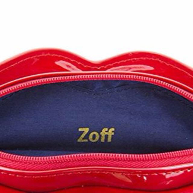 Zoff(ゾフ)のZOFF田中里奈コラボリップ型眼鏡ケース兼ポーチ☆新品 レディースのファッション小物(ポーチ)の商品写真