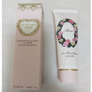 レメルヴェイユーズラデュレ(Les Merveilleuses LADUREE)のレ・メルヴェイユーズ　ラデュレ　ローズ　ハンドクリーム(ハンドクリーム)