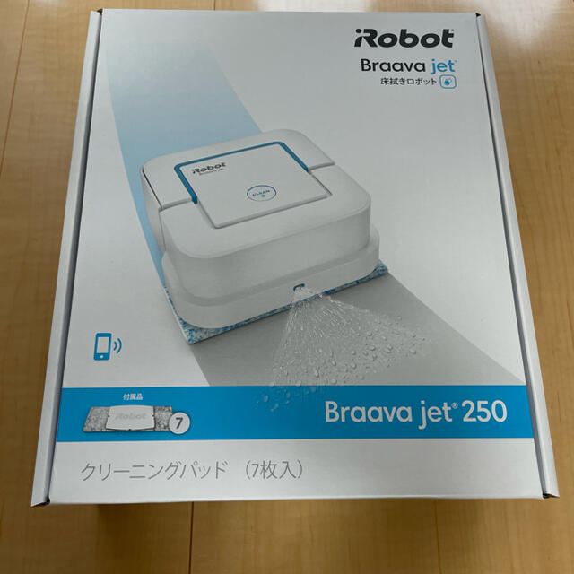 iRobot(アイロボット)の【新品・未開封】iRobot Braava jet 250 スマホ/家電/カメラの生活家電(掃除機)の商品写真