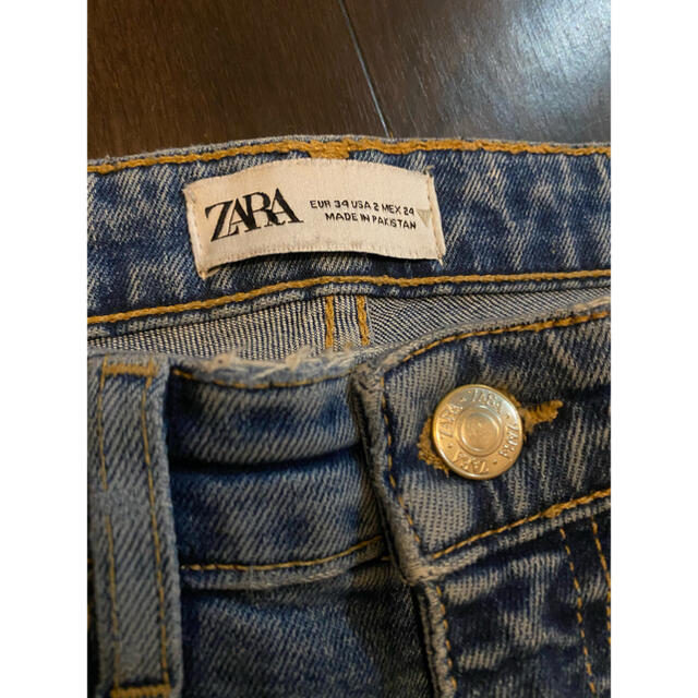 ZARA(ザラ)のZARA スキニーデニム ジーンズ　ハイライブスキニー　34 レディースのパンツ(デニム/ジーンズ)の商品写真