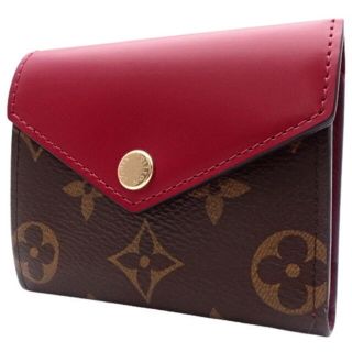 ルイヴィトン(LOUIS VUITTON)のルイヴィトン ポルトフォイユ・ゾエ フューシャ ブラウン 40800073559(財布)