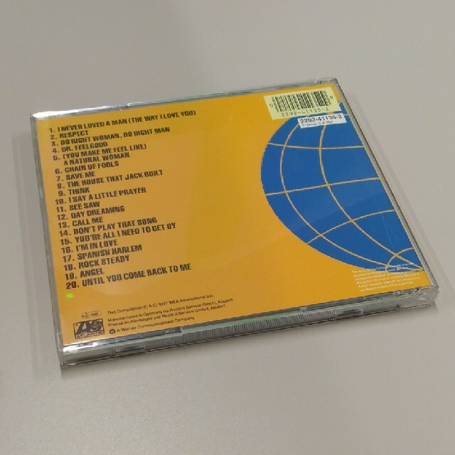 Aretha Franklin 20 Greatest Hits エンタメ/ホビーのCD(ポップス/ロック(洋楽))の商品写真