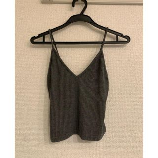 ブランディーメルビル(Brandy Melville)のBrandy Melville ニットキャミソール(キャミソール)